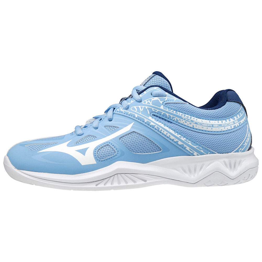 Scarpe Volley Mizuno Thunder Blade 2 Donna - Blu/Bianche - 78140-EUKP